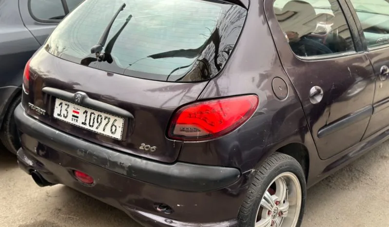 
								 مستعمل بيجو – Peugeot 206 ممتلئ									