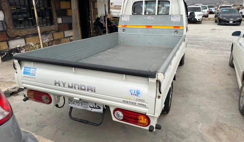 
								 مستعمل هيونداي – Hyundai بورتر – porter ممتلئ									