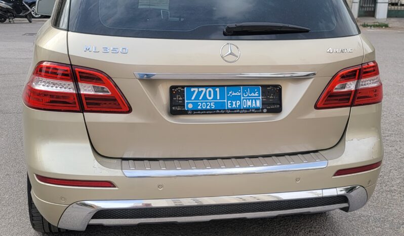 
								 مرسيدس بينز – Mercedes benz ML 350 ممتلئ									