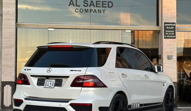
								 مرسيدس بينز – Mercedes benz ML 63 AMG ممتلئ									