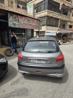 
										 بيجو – Peugeot 206 ممتلئ									