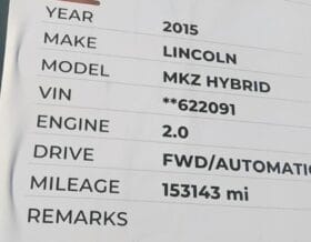 لينكولن – Lincoln MKZ