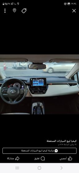 
										 تويوتا – Toyota كورولا – Corolla ممتلئ									
