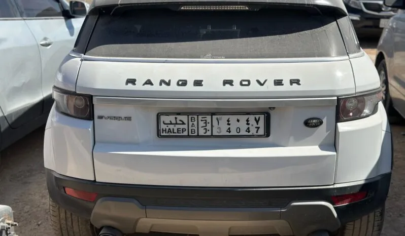 
								 مستعمل لاند روفر – Land Rover ايفوك – Range Rover Evoque ممتلئ									
