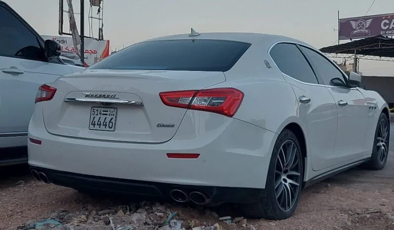 
								 مستعمل ماساراتي – Maserati غيبلي – Ghibli ممتلئ									