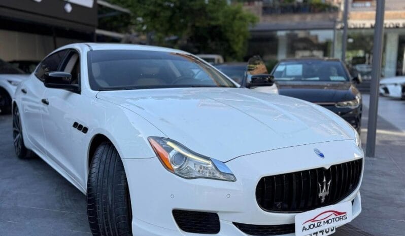 
								 مستعمل ماساراتي – Maserati Quattroporte ممتلئ									