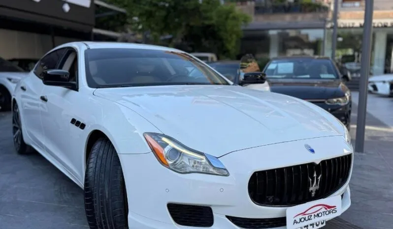 
								 مستعمل ماساراتي – Maserati Quattroporte ممتلئ									