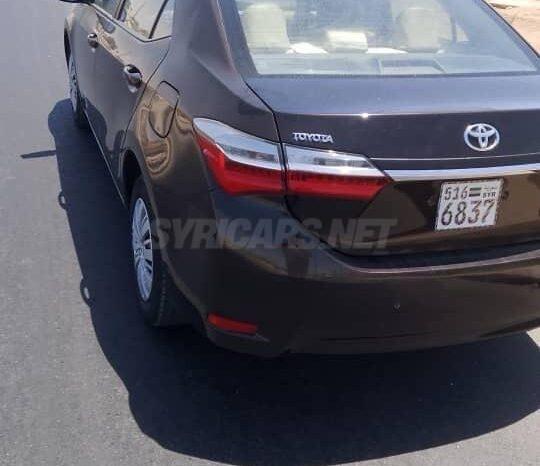 
								 تويوتا – Toyota كورولا – Corolla ممتلئ									