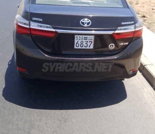 
								 تويوتا – Toyota كورولا – Corolla ممتلئ									