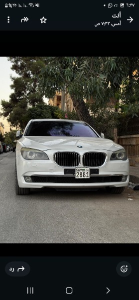 2012  مستعمل بي ام دابيليو – BMW 740